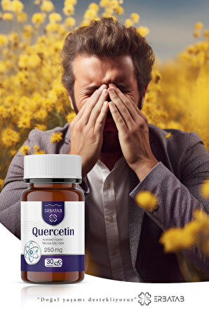 Erbatab Quercetin 30 Kapsül