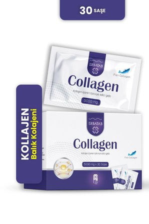 Erbatab Hidrolize Kollajen 5000 mg 30 Saşe