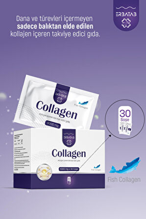 Erbatab Hidrolize Kollajen 5000 mg 30 Saşe