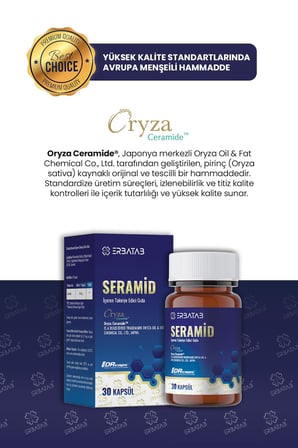 Erbatab Seramid İçeren Takviye Edici Gıda