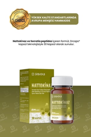 Nattokinaz Takviye Edici Gıda