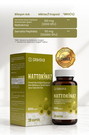 Nattokinaz Takviye Edici Gıda