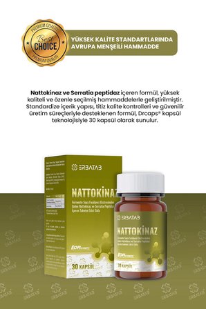 Nattokinaz Takviye Edici Gıda