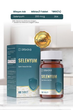 Erbatab Selenyum İçeren Takviye Edici Gıda