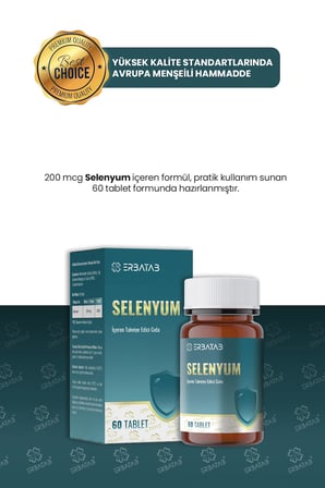 Erbatab Selenyum İçeren Takviye Edici Gıda