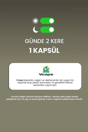Erbatab Mobility Takviye Edici Gıda Glukozamin, Kondroitin, MSM, Kolajen, Boswellia ve Mineral İçeren 60 Kapsül