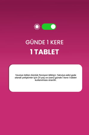 Erbatab Estrodim | 100 mg DIM | Kalsiyum D-Glukarat | Savoy Lahanası | Japon Poligonu | 60 Tablet