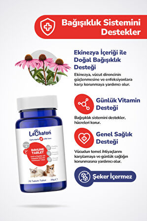 Kediler İçin Bağışıklık Güçlendirici ve Tüy Döküm Önleyici Set - (Balık Yağı- Damla - Tablet)