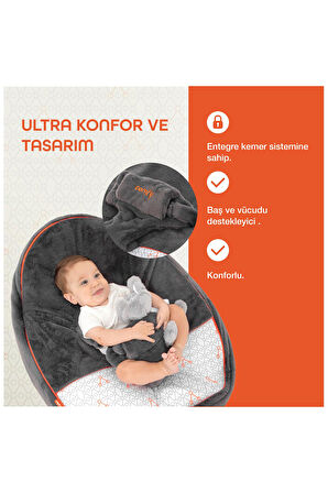 Gezenbebe Comfy Dolgulu Bebek Pufu
