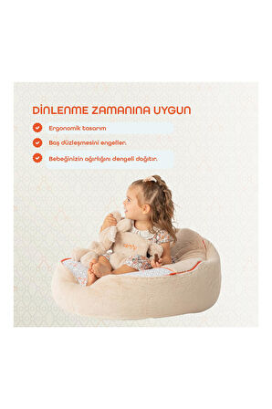 Gezenbebe Comfy Dolgulu Bebek Pufu