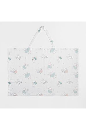 Gezenbebe Hero Müslin Bebek Emzirme Önlüğü 60X90 Bunny