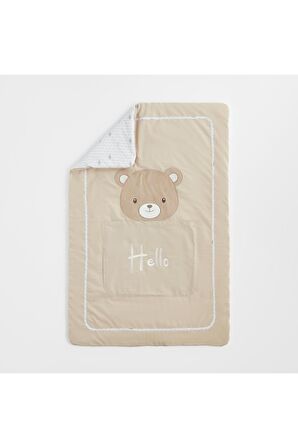 Gezenbebe Hero Karakterli Bebek Çocuk Yorgan 100X135 Teddy