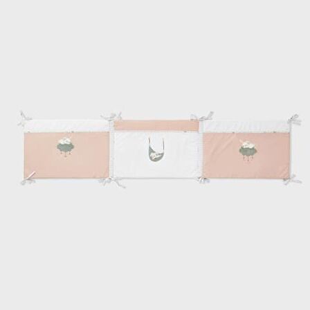 Gezenbebe Hero Karakterli Bebek Çocuk Yatak Koruyucu 40X180 Bunny