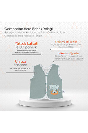 Gezenbebe Hero Bebek Yeleği