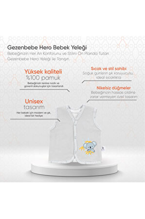 Gezenbebe Hero Bebek Yeleği