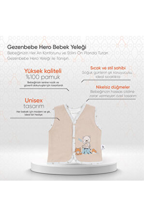 Gezenbebe Hero Bebek Yeleği