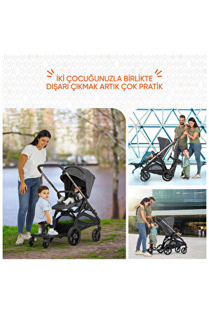 Gezenbebe Hero Bebek Arabaları İçin Oturaklı 2. Çocuk Aparatı