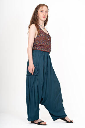 Arkası Pencereli Bluz Mor | M