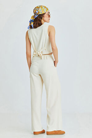 Pilili Bohem Pantolon Bej | L