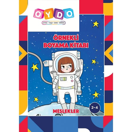 OYDO Örnekli Boyama Kitabı Meslekler