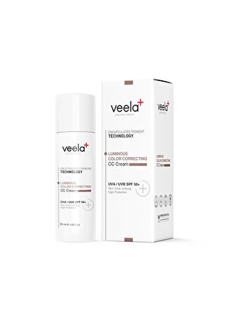 Veela Kapatıcı - Cilt Tonu Eşitleyici 50 Faktör CC Krem 50  ml