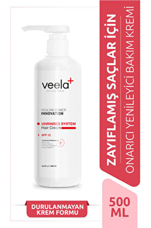 Zayıflamış Saçlar Için Durulanmayan Yenileyici Bakım Kremi - Unrinsed System Hair Cream