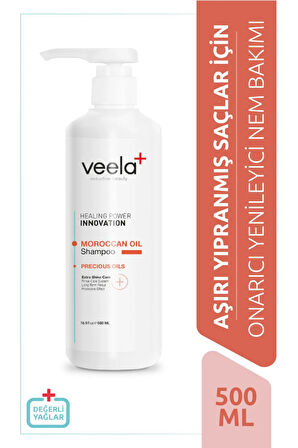 Veela Aşırı Yıpranmış Saçlar Için Yenileyici Ve Onarıcı Nem Bakım Şampuanı - Moroccan Oil Shampoo