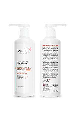 Veela Aşırı Yıpranmış Saçlar Için Yenileyici Ve Onarıcı Nem Bakım Şampuanı - Moroccan Oil Shampoo