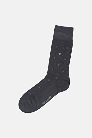 PİERRE CARDİN Bambu 6'lı  Uzun Soket Çorap 451- PC ANTRASİT