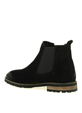 Hush Puppies Siyah Erkek Nubuk + Deri Bot