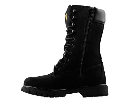 CAT 015G101200 Black Nubuk Clovis Mid Kadın Günlük Bot 015G101200-BLACK-NUBUK-CLOVIS-MID Siyah