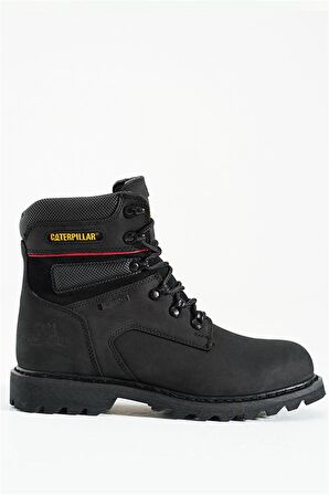 Caterpillar Black Nubuk Hakiki Deri Erkek Bot & Bootie CAT1111136301