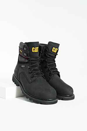 Caterpillar Black Nubuk Hakiki Deri Erkek Bot & Bootie CAT1111136301