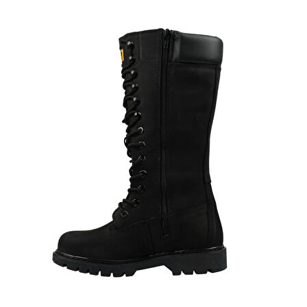 Caterpillar Black Nubuk Hakiki Deri Kadın Bot & Bootie CAT0111121401