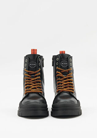 Alex Kadın Siyah Deri Bot