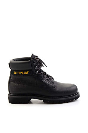 Black Leather Erkek Bot & Bootie CAT1111141303