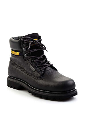 Black Leather Erkek Bot & Bootie CAT1111141303