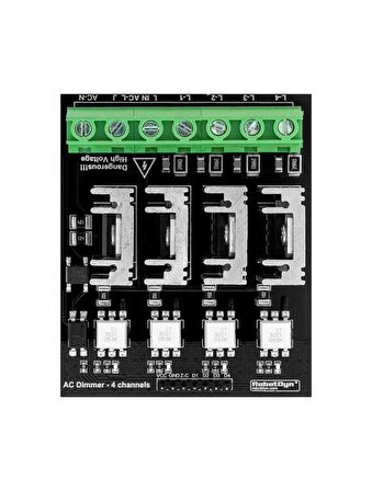 AC Gerilim Ayarlayıcı Dimmer Modül - 110/400V - 4 Kanal