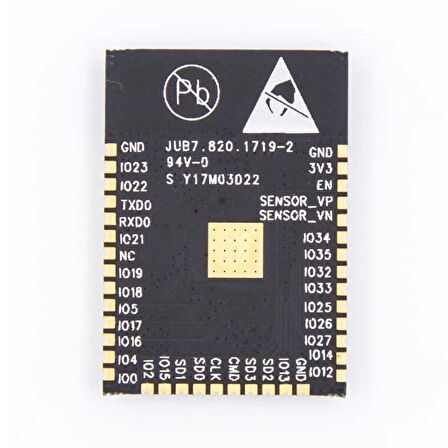 ESP-3212 ESP-32S WiFi-Bluetooth Modül Çift Çekirdek CPU Ethernet Port MCU - Düşük Güç