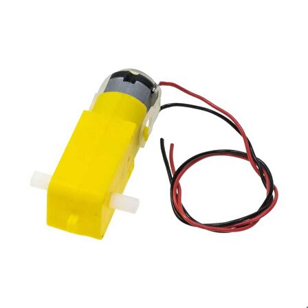 6V 250 RPM Motor - Kablo Lehimli