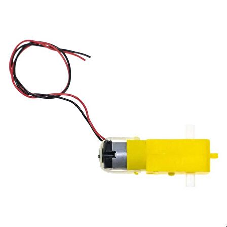 6V 250 RPM Motor - Kablo Lehimli