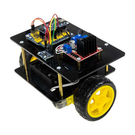 Robotistan REX Discovery Serisi Arduino Uyumlu Denge Robotu - Elektronikli