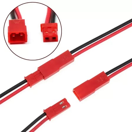 JST Kablolu Erkek Dişi Konnektör - 22AWG 15cm