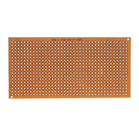 Robotistan 5x10 cm Delikli Pertinaks (Bakır) Tek Yüzlü