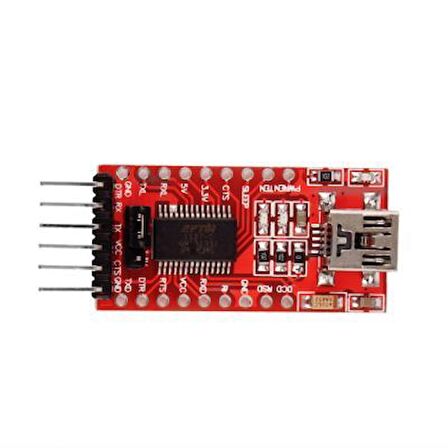 Robotistan FTDI Programlama Kartı (3.3 V - 5 V Seçilebilir)