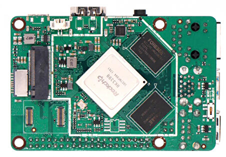 Rock Pi 4B+ Geliştirme Kartı - 2GB DDR4 16GB EMMC