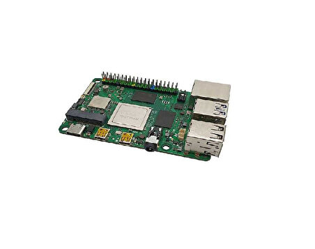Rock Pi 4C+ Geliştirme Kartı 4GB - Wi-Fi Bluetooth Destekli