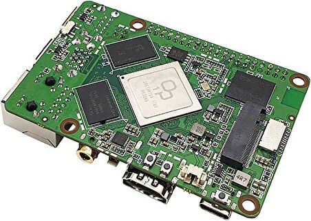 Rock Pi 4C+ Geliştirme Kartı 4GB - Wi-Fi Bluetooth Destekli