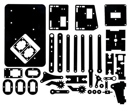 REX Discovery Serisi Robot Kol Pleksi Parçaları