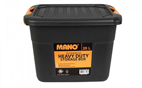 Mano NB-20 20L Plastik Kutu (390x298x283mm)